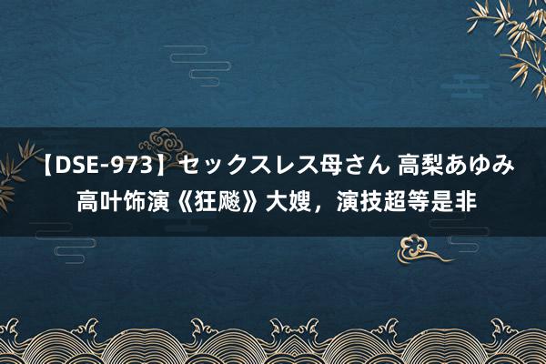 【DSE-973】セックスレス母さん 高梨あゆみ 高叶饰演《狂飚》大嫂，演技超等是非