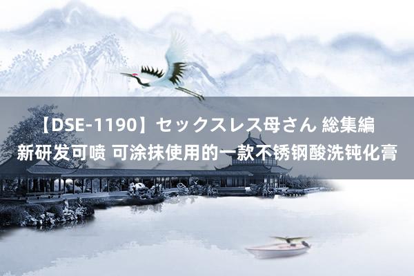 【DSE-1190】セックスレス母さん 総集編 新研发可喷 可涂抹使用的一款不锈钢酸洗钝化膏