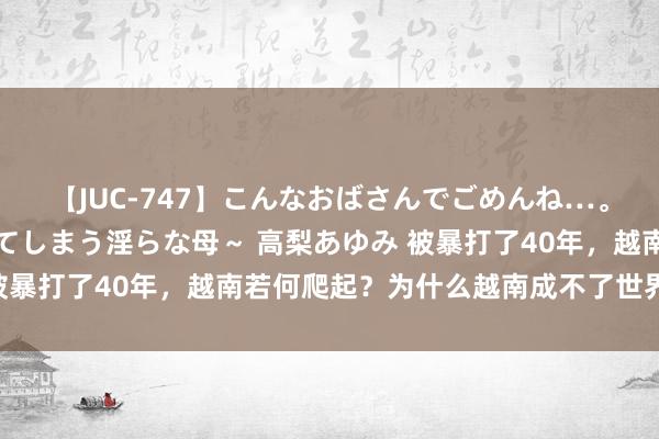 【JUC-747】こんなおばさんでごめんね…。～童貞チ○ポに発情してしまう淫らな母～ 高梨あゆみ 被暴打了40年，越南若何爬起？为什么越南成不了世界工场？