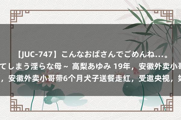 【JUC-747】こんなおばさんでごめんね…。～童貞チ○ポに発情してしまう淫らな母～ 高梨あゆみ 19年，安徽外卖小哥带6个月犬子送餐走红，受邀央视，如今怎么了